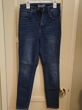 Wax Jean Women's Dark Wash High-Rise Skinny Jeans Size 3 26